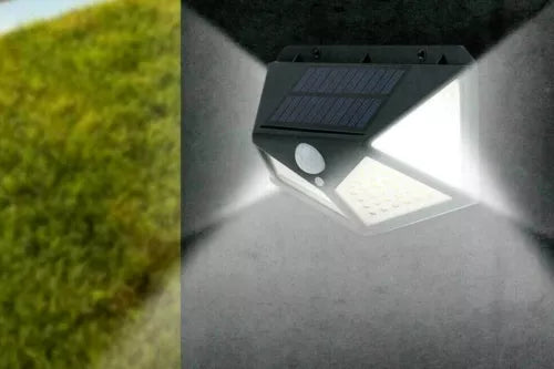 12 pezzi faretti a LED con pannello solare per esterno giardino garage CASA