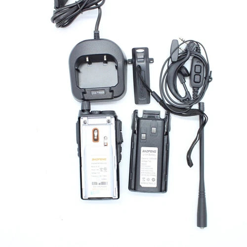 RICETRASMITTENTE BAOFENG 10W POTENTE WALKIE-TALKIE RADIO DUAL BAND dtmf pmr
