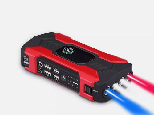 AVVIATORE AUTO CARICABATTERIE 15000 PORTATILE EMERGENZA TORCIA JUMP STARTER