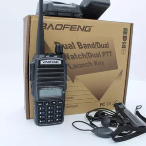 RICETRASMITTENTE BAOFENG 10W POTENTE WALKIE-TALKIE RADIO DUAL BAND dtmf pmr
