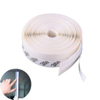 GUARNIZIONE ADESIVA PARAFREDDO PARASPIFFERI PORTE FINESTRE BIANCO 25MM