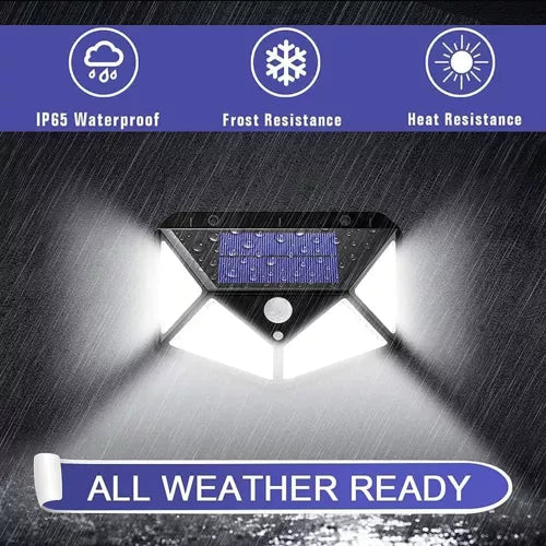 12 pezzi faretti a LED con pannello solare per esterno giardino garage CASA