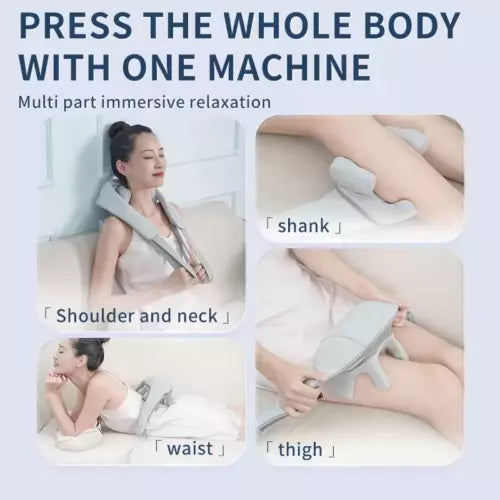 Massaggiatore Riscaldante Cervicale Professionale Collo Spalle Schiena Testa NEW