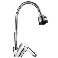 RUBINETTO MISCELATORE CROMATO CASA CUCINA LAVABO LAVANDINO KIT MONTAGGIO 8565W