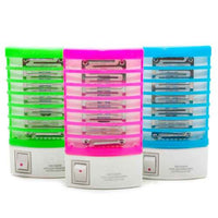 AMMAZZA ZANZARE ZANZARIERA ELETTRICA 4 LED FULMINATE LUCE CASA FULMINA ZANZARA