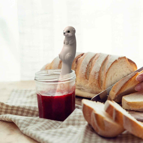 Spatola per Marmellata e Creme Spalmabili a Forma di Lontra