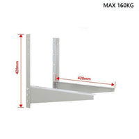 SUPPORTO STAFFA UNIVERSALE DA PARETE STAFFE SPLIT MOTORE CONDIZIONATORE AC-02830