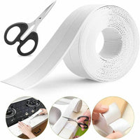 NASTRO SIGILLANTE IMPERMEABILE SANITARI ANTIMUFFA ADESIVO BAGNO CUCINA 3x200CM