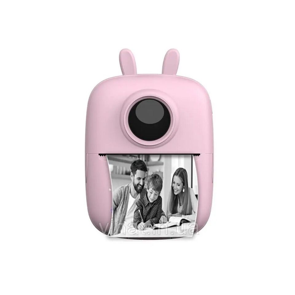 MINI STAMPANTE PORTATILE STAMPA DA SMARTPHONE FOTO VIDEO TESTO ROSA BLUETOOTH