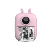 MINI STAMPANTE PORTATILE STAMPA DA SMARTPHONE FOTO VIDEO TESTO ROSA BLUETOOTH