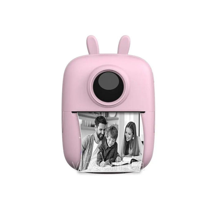 MINI STAMPANTE PORTATILE STAMPA DA SMARTPHONE FOTO VIDEO TESTO ROSA BLUETOOTH