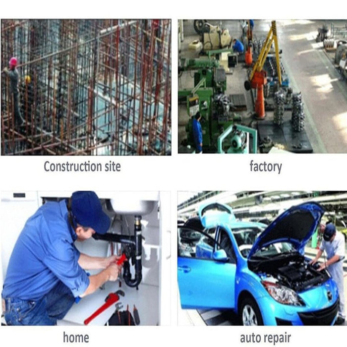 SET 5 CHIAVI DA MECCANICO COMBINATE TIPO S FISSE AUTO ANELLO POLIGONALI 10-19MM