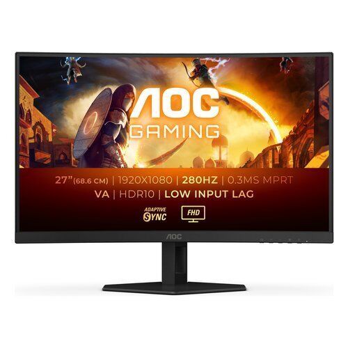 Aoc g4 c27g4zxe monitor pc 68,6 cm (27") 1920 x 1080 pixel full hd led nero