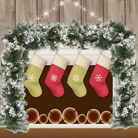 GHIRLANDA DI NATALE ADDOBBI RAMI BACCHE NEVE ARCO DECORAZIONI TRALCIO INNEVATO