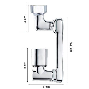 RUBINETTO PROLUNGA LAVABO ROMPIGETTO AREATORE BAGNO ROTANTE BRACCIO GIREVOLE 180