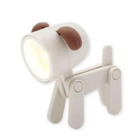 Lampada cane mini bianco