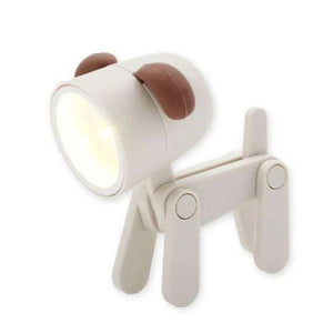 Lampada cane mini bianco