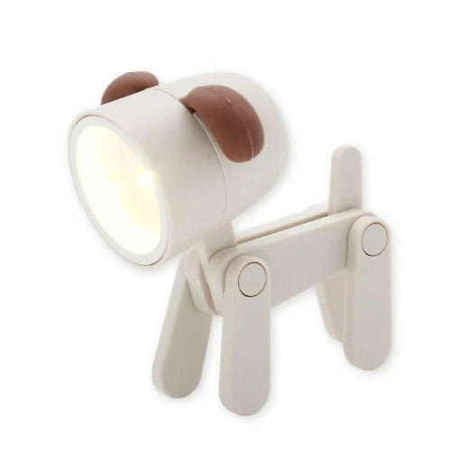 Lampada cane mini bianco