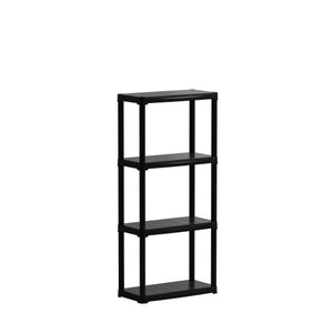 Scaffale TEMPO in polipropilene a 4 ripiani 600x300xH 1330 mm.