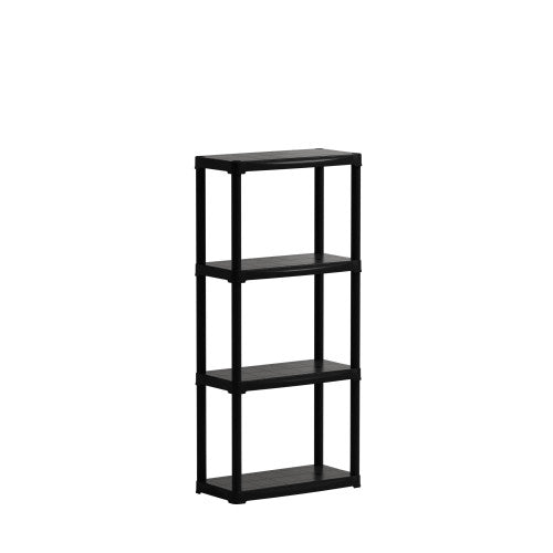 Scaffale TEMPO in polipropilene a 4 ripiani 600x300xH 1330 mm.