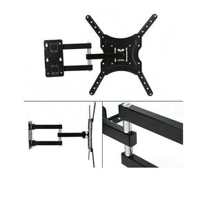 SUPPORTO STAFFA BRACCIO TV TELEVISORE LCD PLASMA LED DA 14 A 55 POLLICI 117B-2