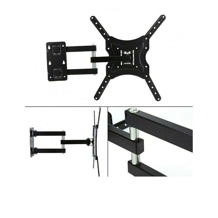 SUPPORTO STAFFA BRACCIO TV TELEVISORE LCD PLASMA LED DA 14 A 55 POLLICI 117B-2