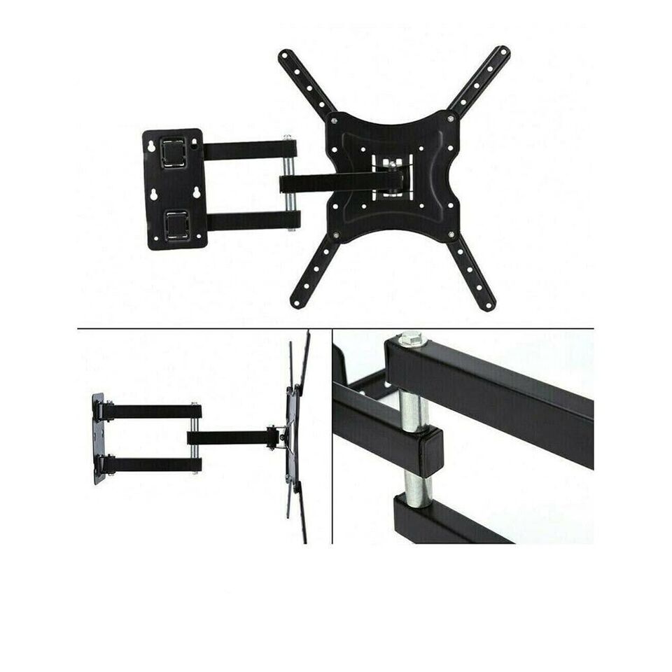 SUPPORTO STAFFA BRACCIO TV TELEVISORE LCD PLASMA LED DA 14 A 55 POLLICI 117B-2