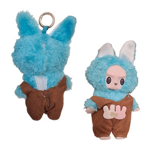 PORTACHIAVI PELUCHE LABUBU THE MONSTERS EXCITING MACARON DA COLLEZIONE GIOCO