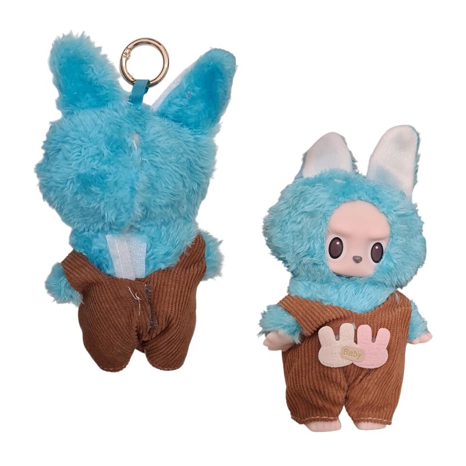 PORTACHIAVI PELUCHE LABUBU THE MONSTERS EXCITING MACARON DA COLLEZIONE GIOCO