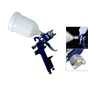 PISTOLA AEROGRAFO AD ARIA 600ML SPRUZZO VERNICIATURA PITTURA SPRAY H-827P 1.7 MM