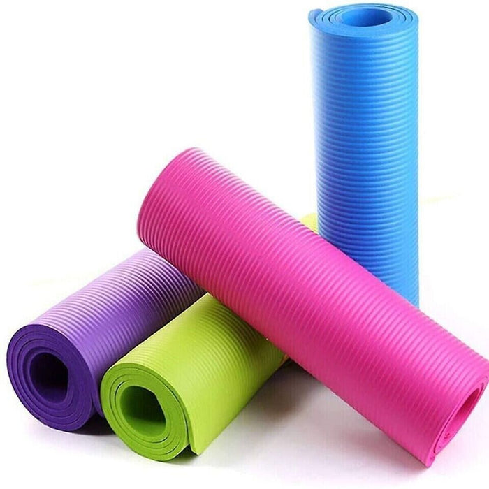 TAPPETINO YOGA AEROBICA TAPPETO FITNESS GINNASTICA MATERASSINO ALLENAMENTO 1 CM