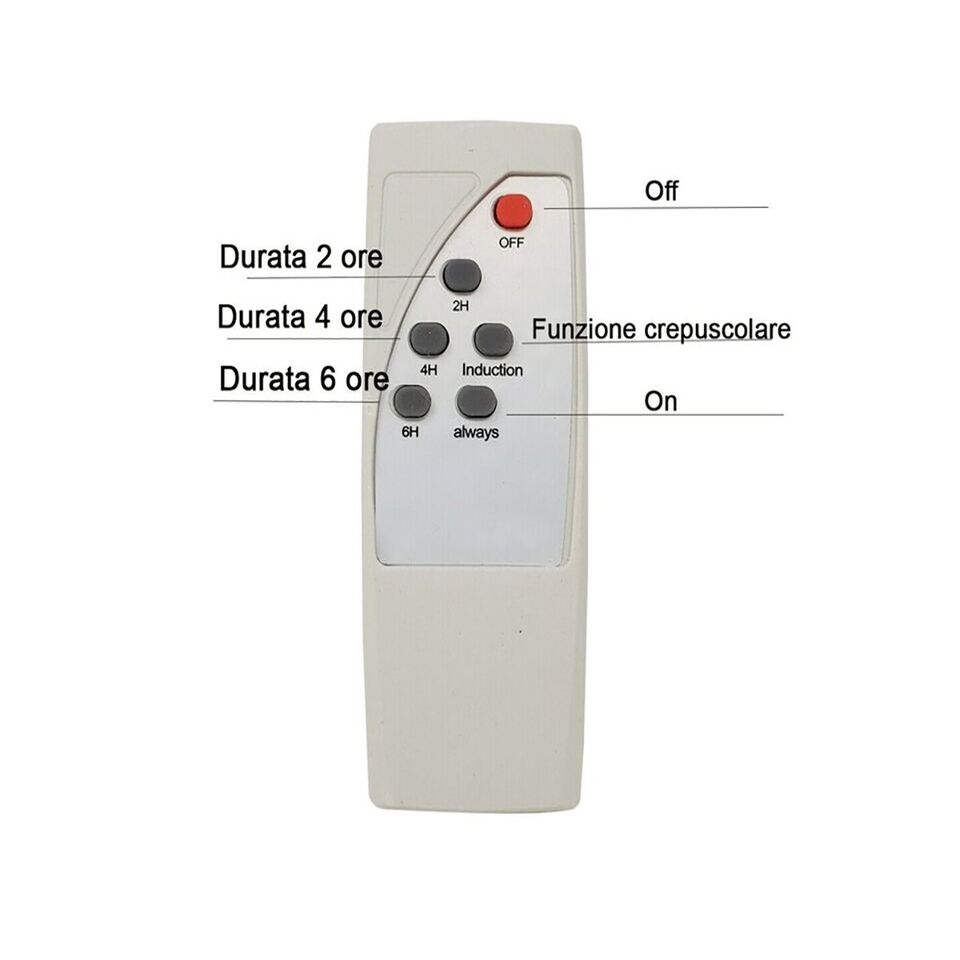 FARO LAMPIONE STRADALE PANNELLO SOLARE PALO TELECOMANDO SENSORE MOVIMENTO 1200W