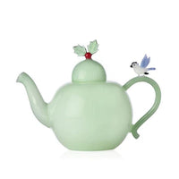 Teiera agrifoglio e uccellino woodland tales