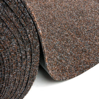 Passatoia 50x350 cm Corridoio Agugliato Moquette Corsia Marrone Zerbino Esterno Interno Negozio