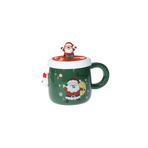 MUG MAGNETE BABBO NATALE NEW BONE  CHINA C/TAPPO SILICON