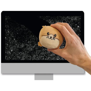 Anti-stress e pulitore schermi criceto