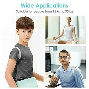 CORRETTORE DI POSTURA SMART FASCIA VIBRAZIONE VIBRANTE POSTURALE SCHIENA DRITTA