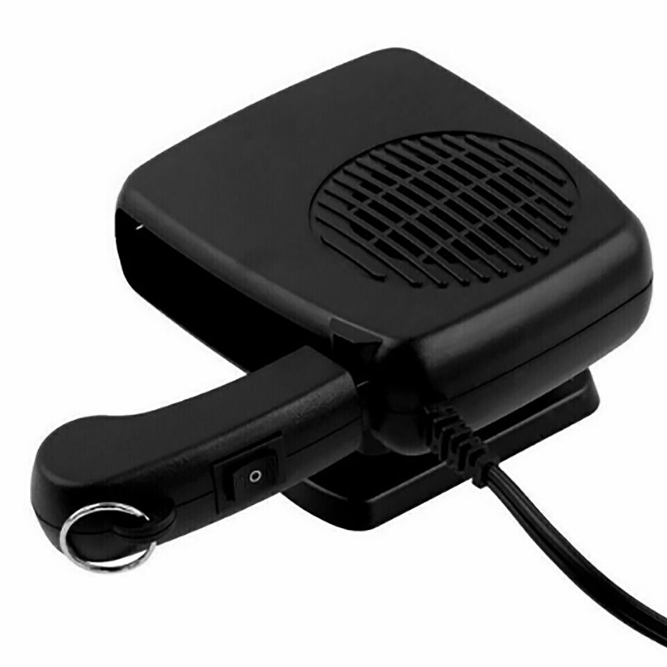 RISCALDATORE TERMOVENTILATORE AUTO SCALDINO SBRINATORE 12V STUFA FURGONE 200W