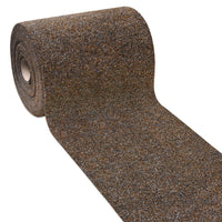 Passatoia 50x550 cm Corridoio Agugliato Moquette Corsia Marrone Zerbino Esterno Interno Negozio