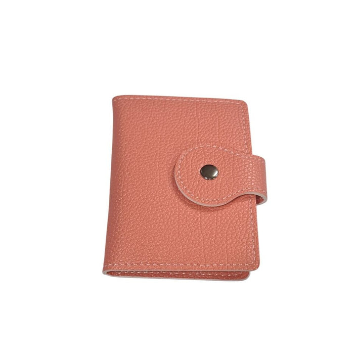 PORTAFOGLIO PORTA CARTE CREDITO SIMIL PELLE MORBIDA 20 TASCHE SLIM DOCUMENTI