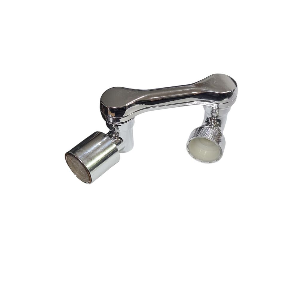 RUBINETTO PROLUNGA LAVABO ROMPIGETTO AREATORE BAGNO ROTANTE BRACCIO GIREVOLE 180