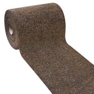 Passatoia 50x450 cm Corridoio Agugliato Moquette Corsia Marrone Zerbino Esterno Interno Negozio