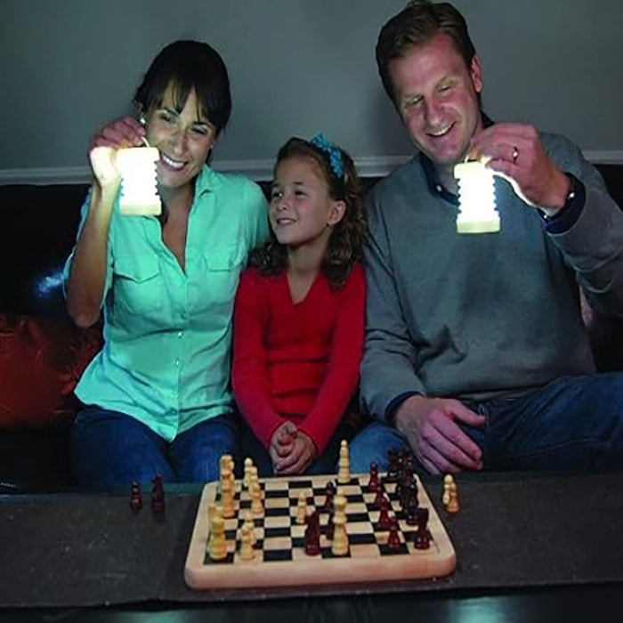 4 MINI LANTERNE LAMPADE LUCE 5 LED TORCIA LANTERNA INTERNO ESTERNO CAMPEGGIO