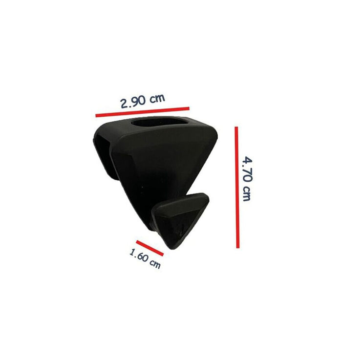 CONNETTORE GANCI APPENDIABITI PLASTICA RISPARMIO SPAZIO KIT 10 PEZZI SALVASPAZIO