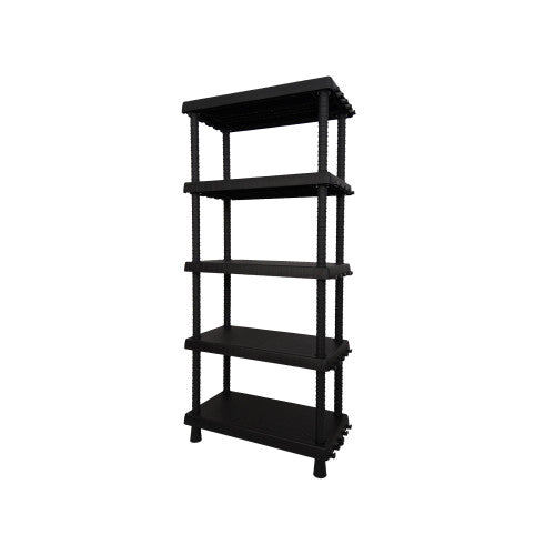 Scaffale D+ PL in polipropilene 5 ripiani L 720 x P 350 x H 1645 mm.