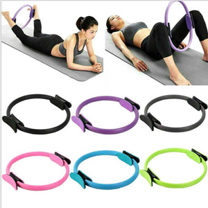 CERCHIO FITNESS ANELLO RING PILATES SPORT MAGIC CIRCLE ANELLO YOGA ACCESSORI 37