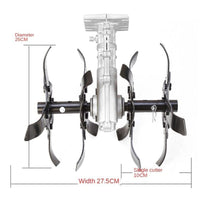 GRUPPO ZAPPETTE DECESPUGLIATORE MOTOZAPPA FRESA INGRANAGGIO ZAPPE 9 DENTI Ø26 MM