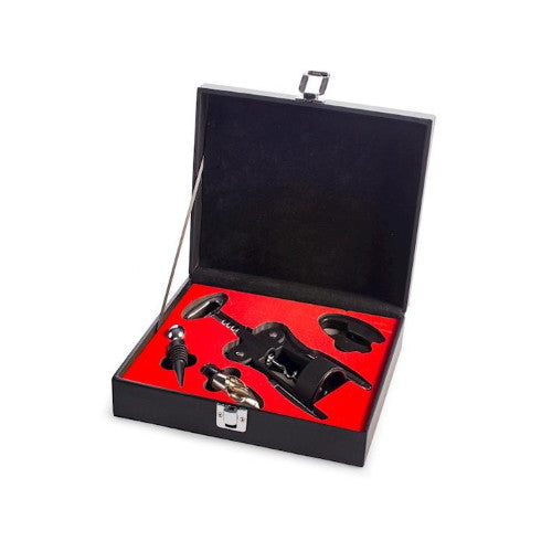 cofanetto in pelle 5PZ SOMMELIER