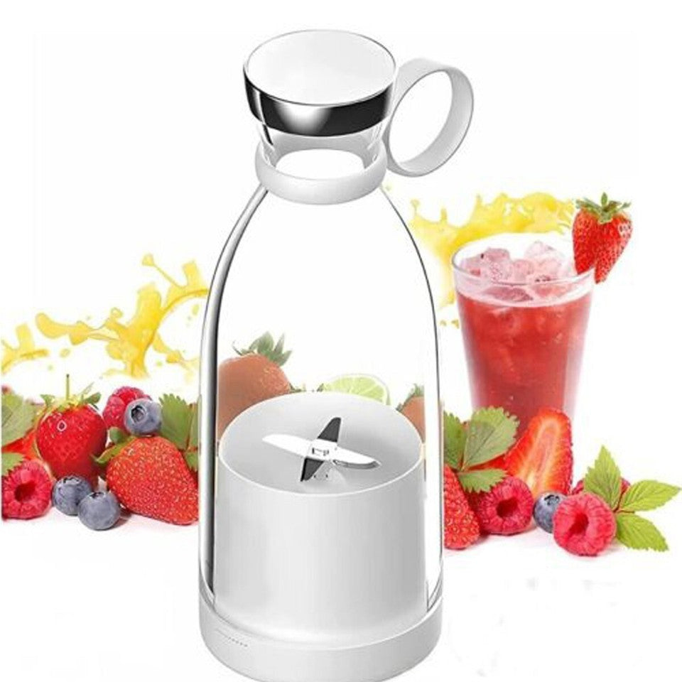 MINI FRULLATORE PORTATILE USB DA VIAGGIO SUCCO FRUTTA MIXER FRULLATI 420ML