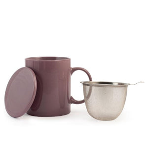 Tisaniera Malva con filtro in acciaio inox cc 340